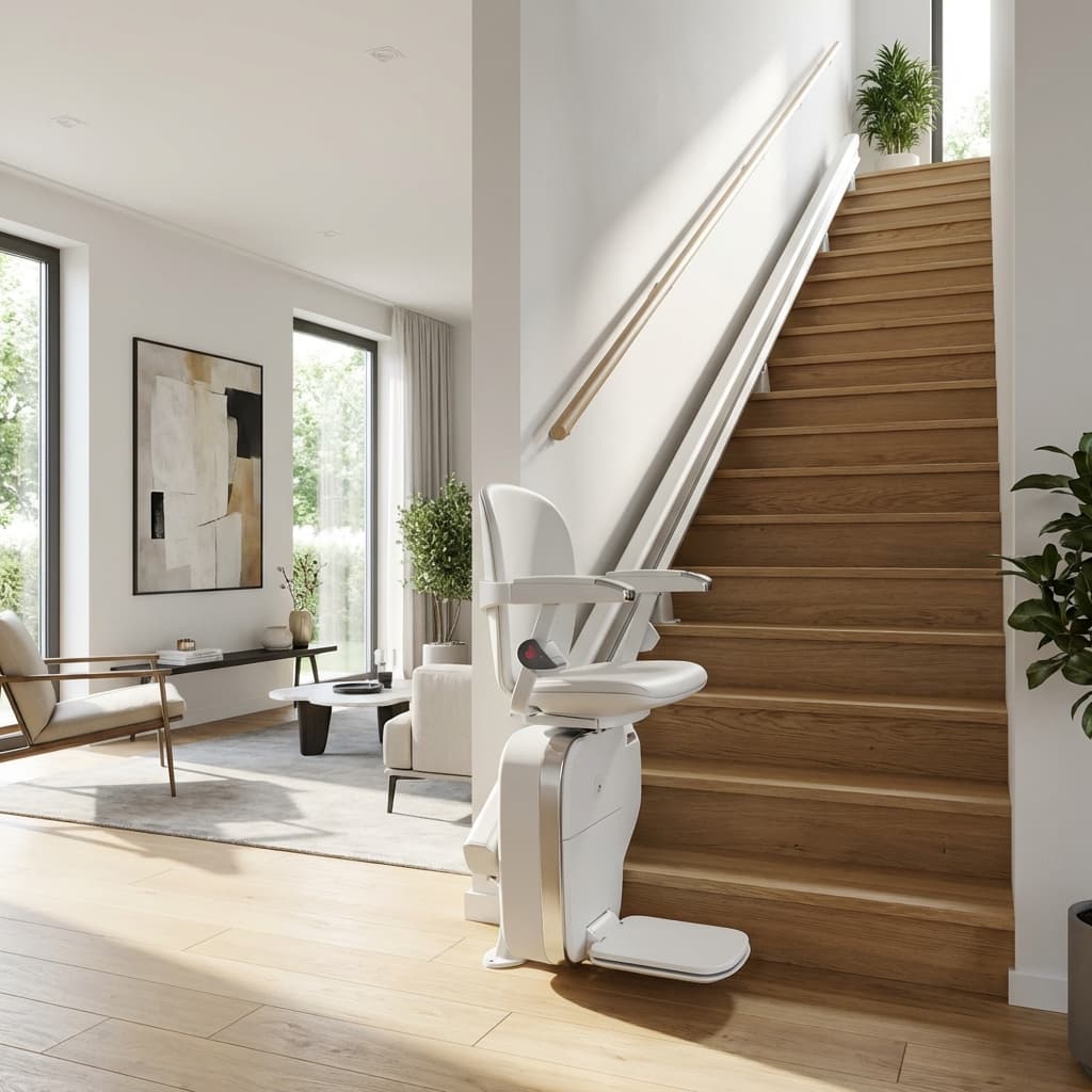 Quel est le Prix Réel d'un Monte-Escalier en 2026 ? (Droit vs Tournant)